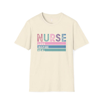 Nurse Love Inspire Heal T-Shirt