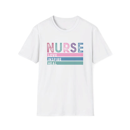 Nurse Love Inspire Heal T-Shirt