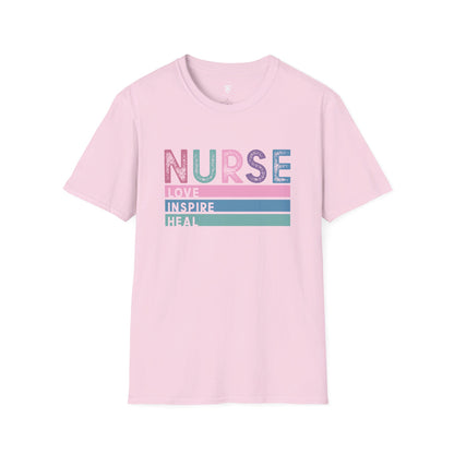 Nurse Love Inspire Heal T-Shirt