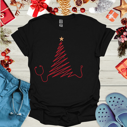 Stethoscope & Tree T-Shirt