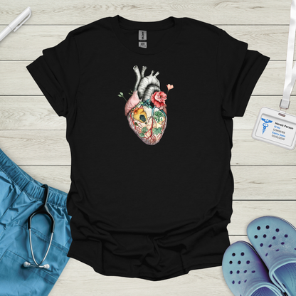 Floral Heart T-Shirt