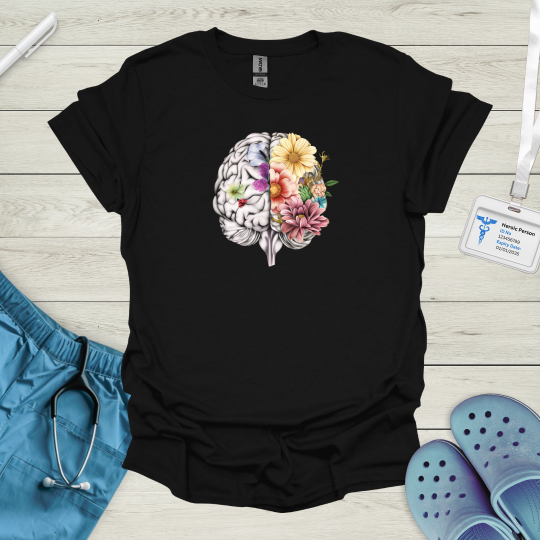 Floral Brain T-Shirt