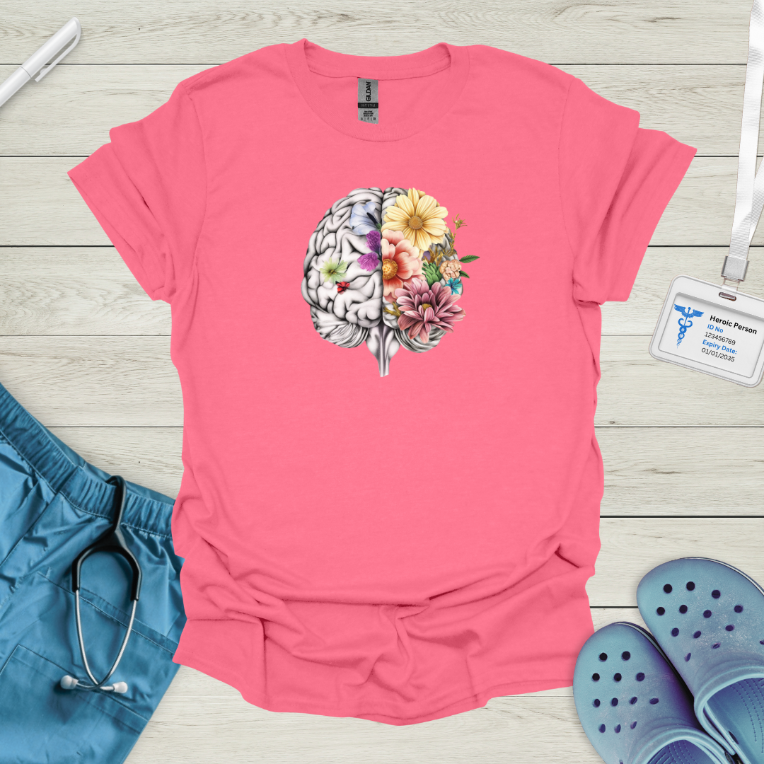 Floral Brain T-Shirt