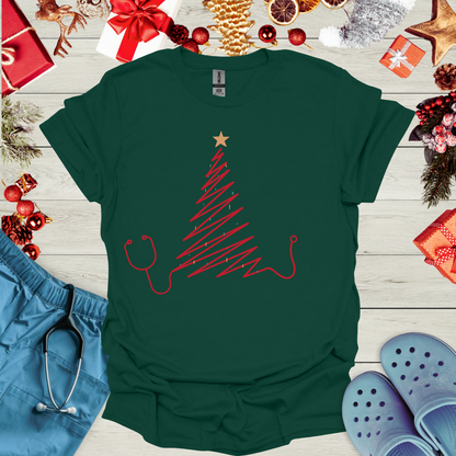 Stethoscope & Tree T-Shirt