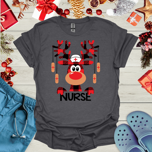 Reindeer Nurse T-Shirt