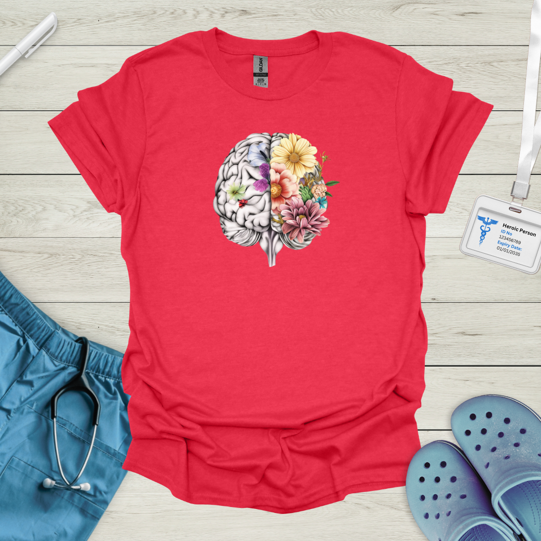 Floral Brain T-Shirt