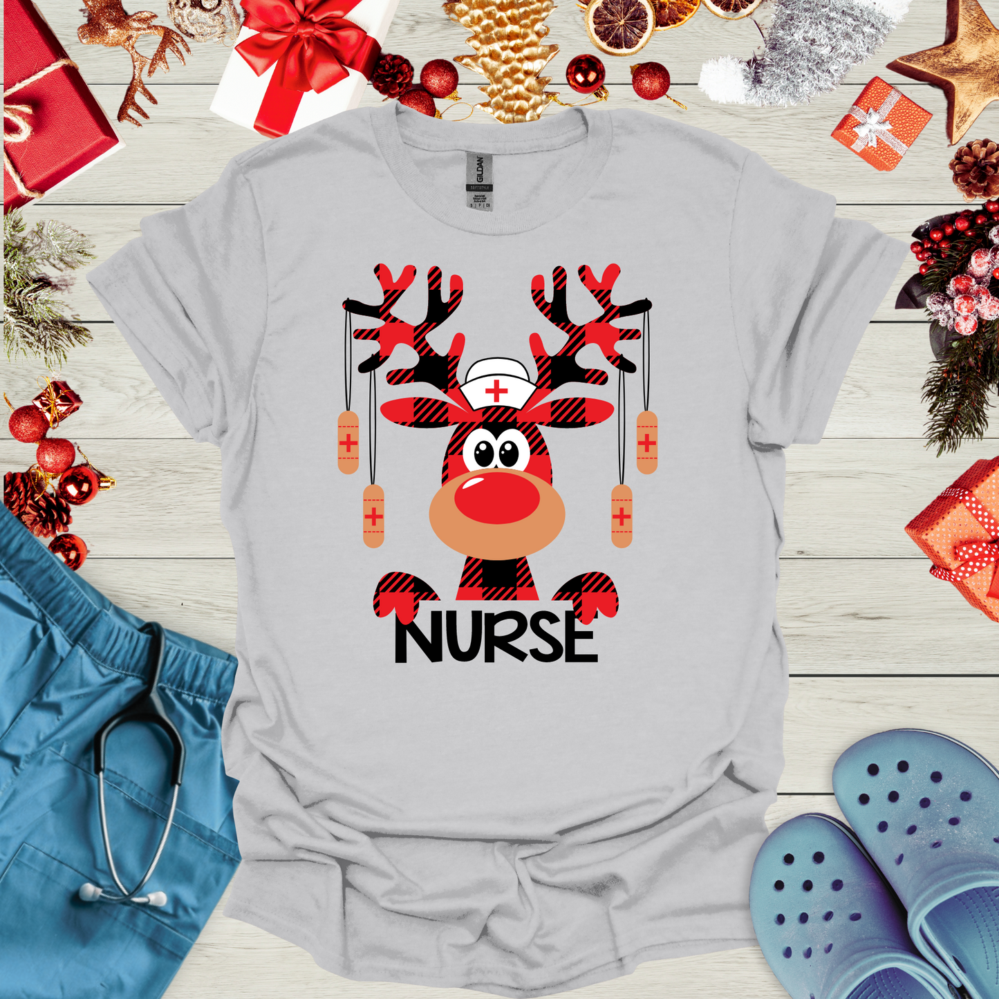 Reindeer Nurse T-Shirt