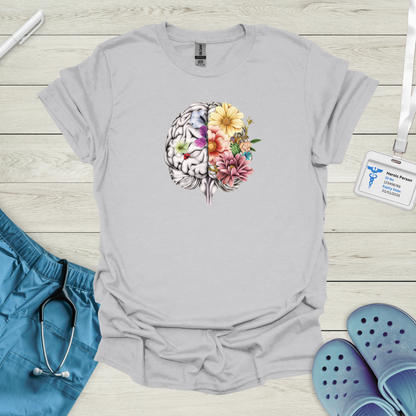 Floral Brain T-Shirt