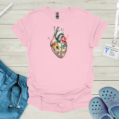 Floral Heart T-Shirt