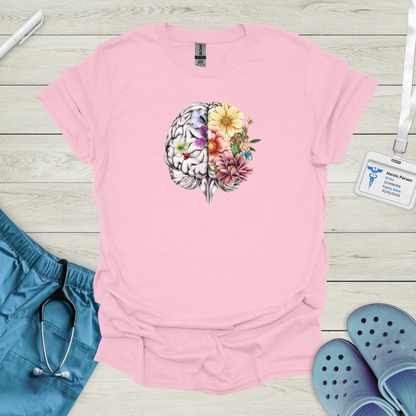 Floral Brain T-Shirt