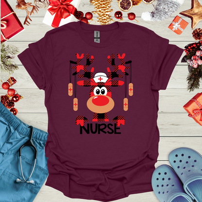 Reindeer Nurse T-Shirt