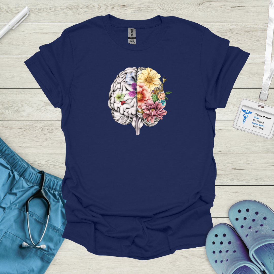 Floral Brain T-Shirt