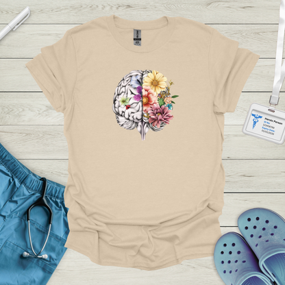 Floral Brain T-Shirt