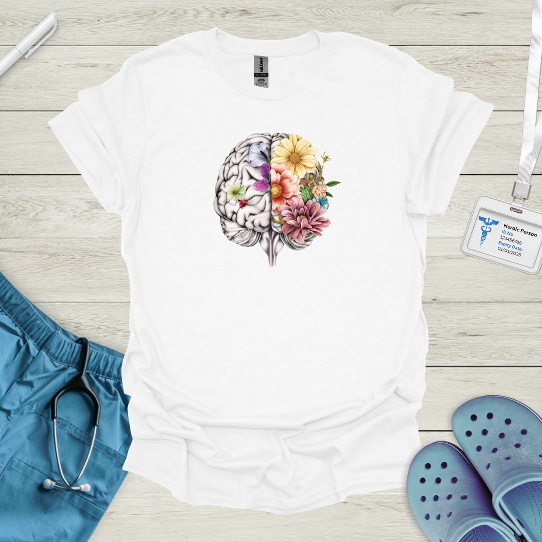 Floral Brain T-Shirt