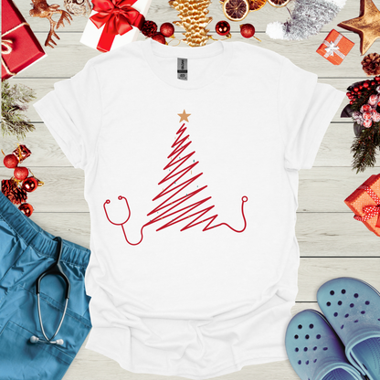 Stethoscope & Tree T-Shirt